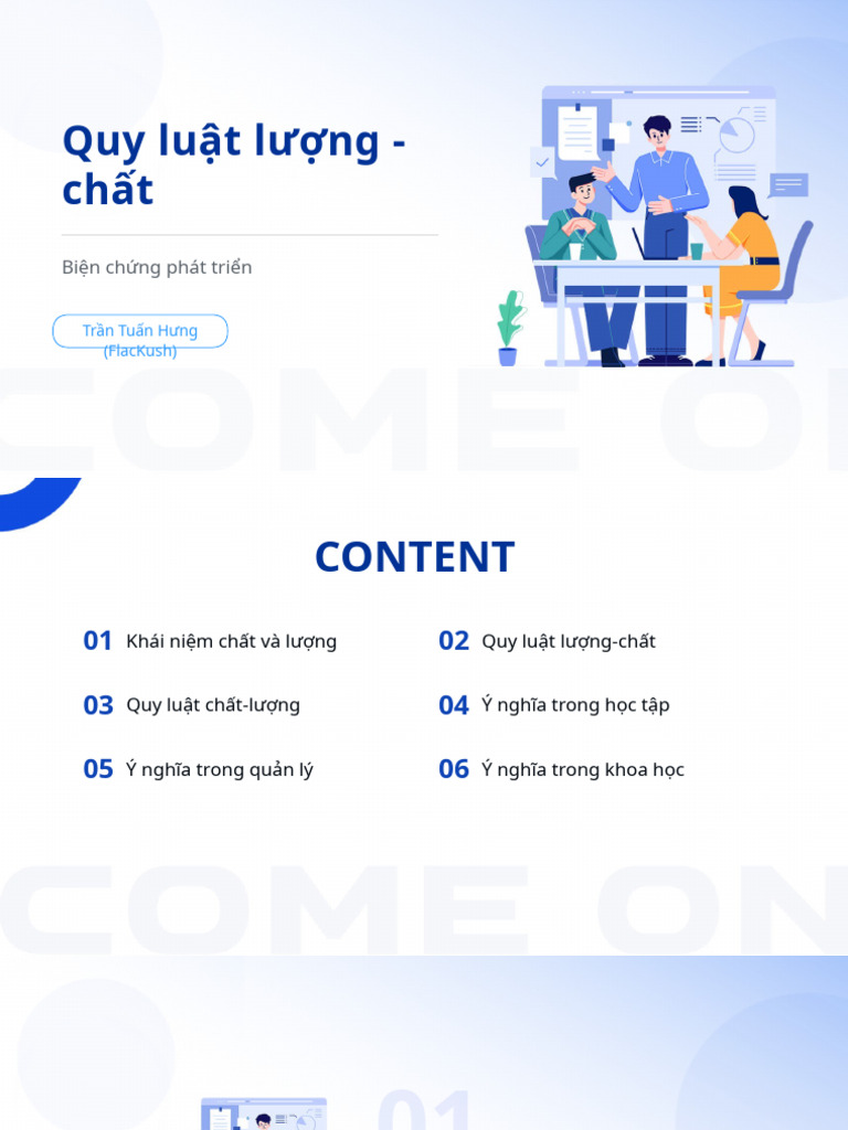 Quy Luat Luong Chat Animated | PDF