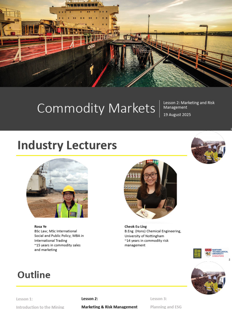 Commodity Marketing & Risk Management Insights | PDF | Derivative ...