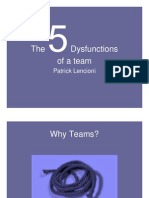 The Dysfunctions of A Team: Patrick Lencioni
