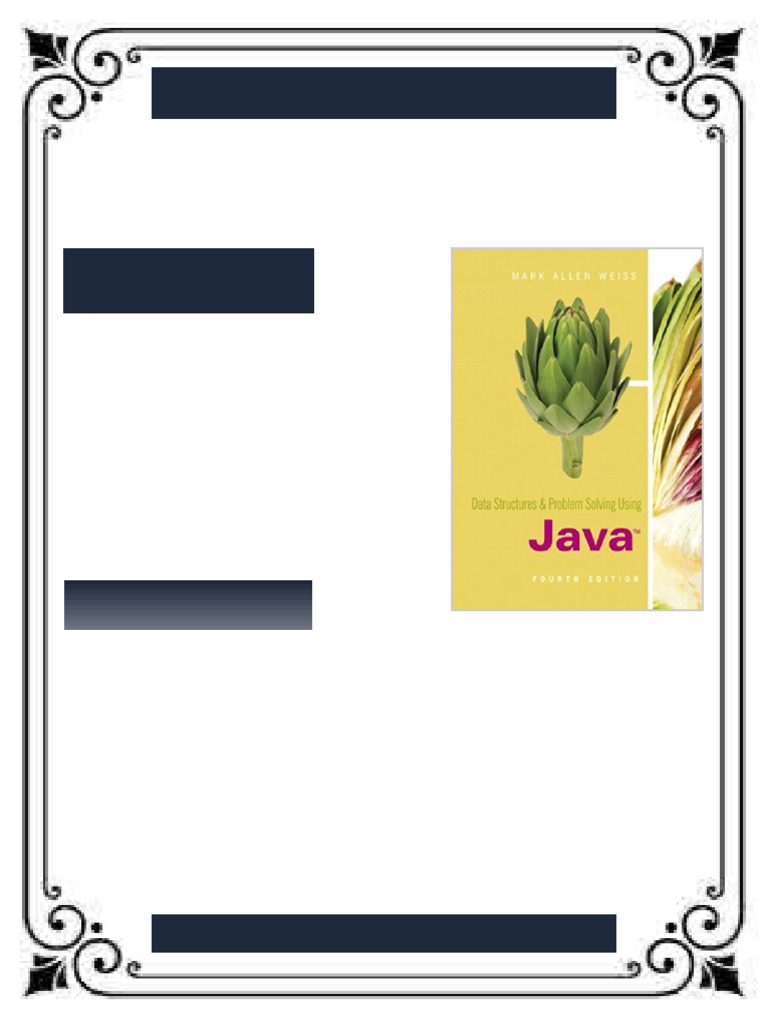 1277(eBook PDF) Data Structures and Problem Solving Using Java 4th ...