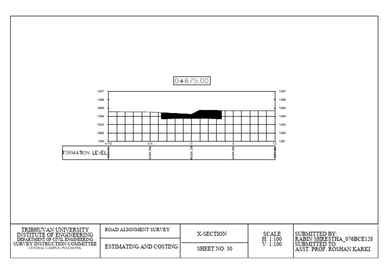 Rabin Road-X Section | PDF