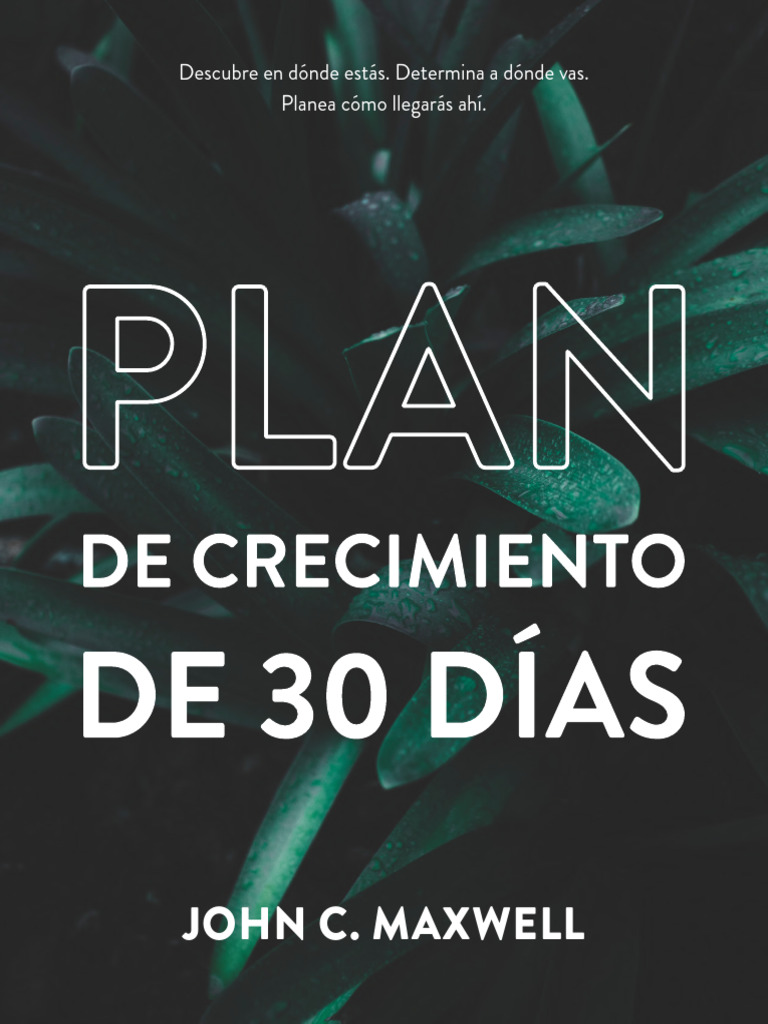 Plan de Crecimiento Personal de 30 Días | PDF | Liderazgo