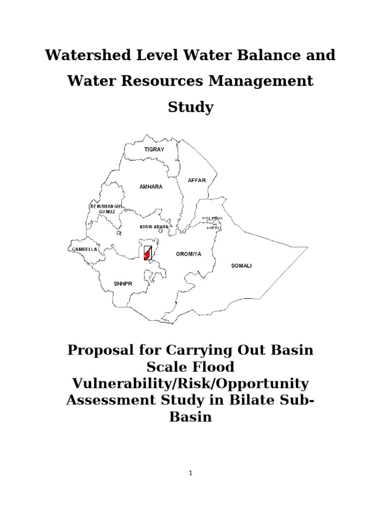 Bilate Sub-Basin Flood Vulnerability Assessment | PDF | Vulnerability ...