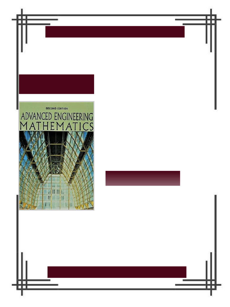Advanced Engineering Mathematics 2 Ed Edition Michael Greenberg ebook ...