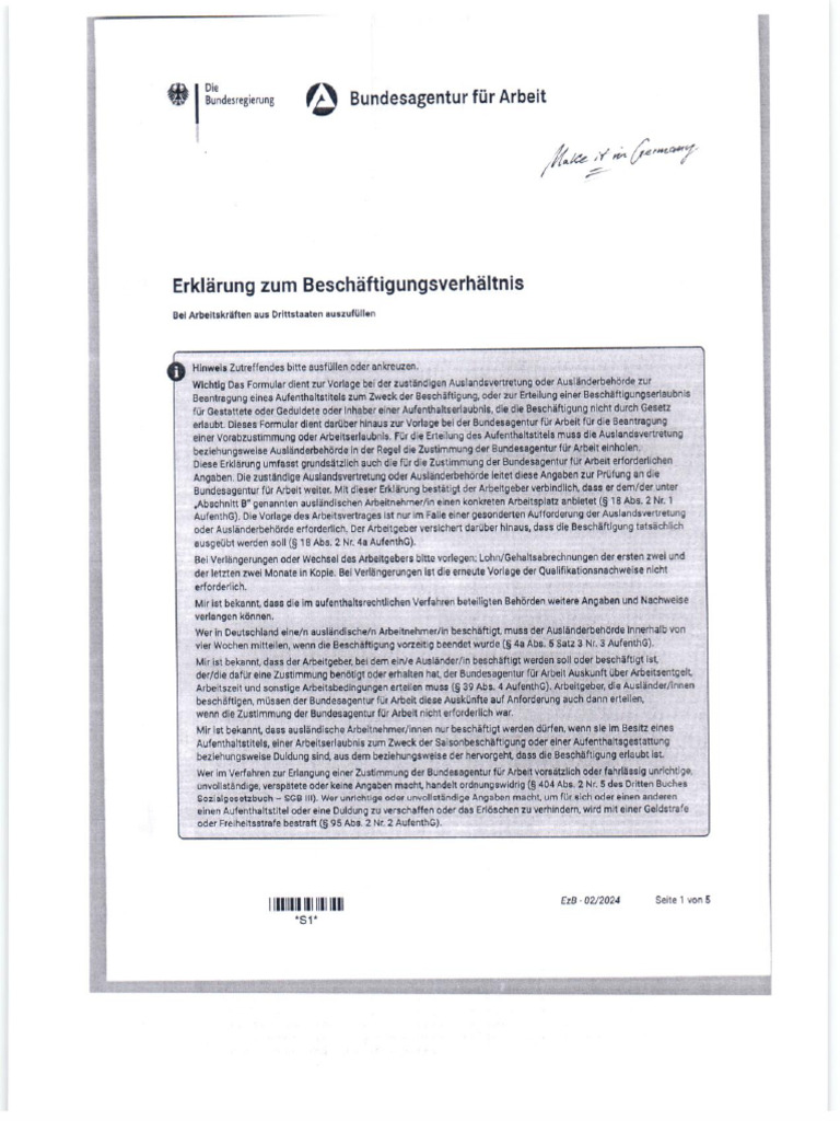 Zav Pre Approval AB01 | PDF