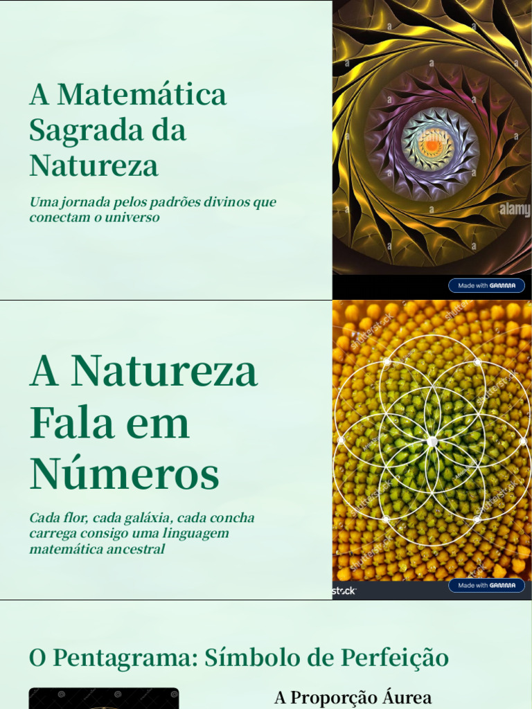 A Matematica Sagrada Da Natureza | PDF