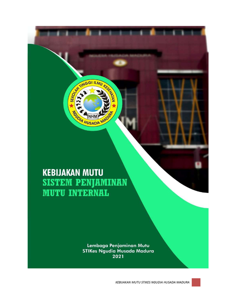 Kebijakan Mutu STIKes Ngudia Husada | PDF