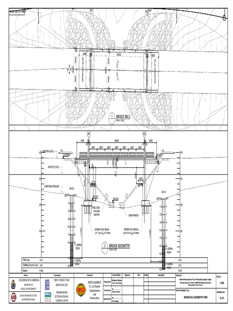BR02-8mx20m - RC - T Beam - Rev02 - 230524 | PDF