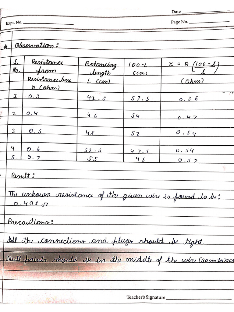 Experiment 2 | PDF
