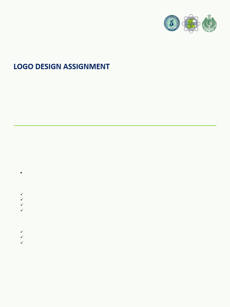 Logo Design Assignment Overview | PDF | Logos | Adobe Photoshop