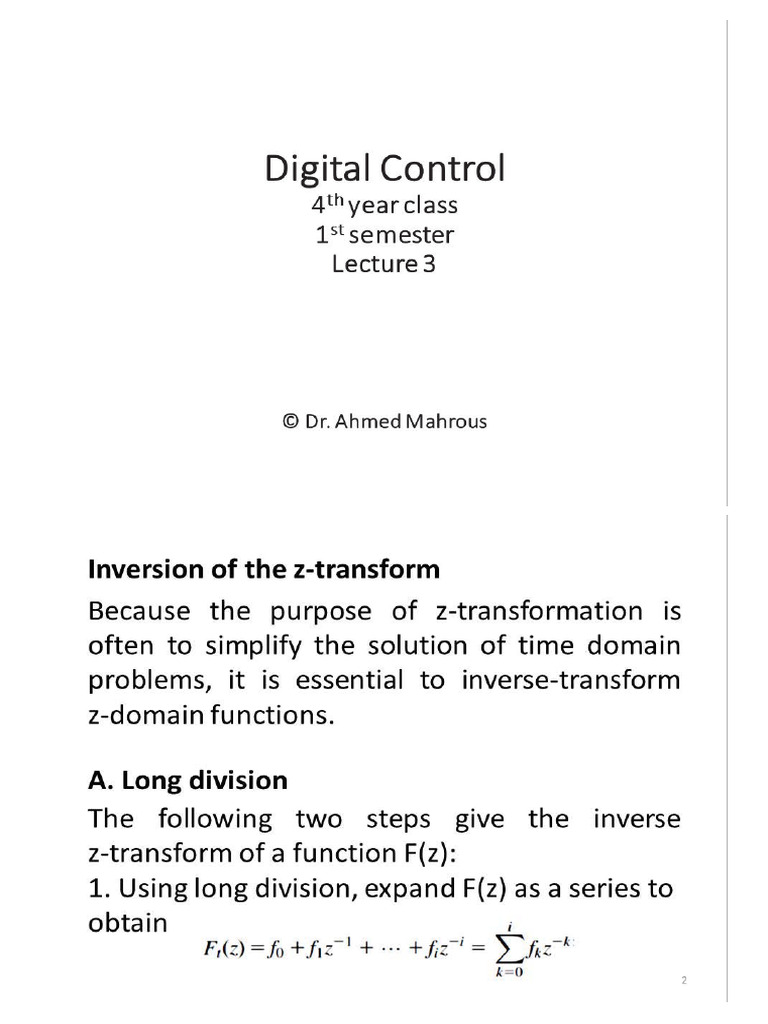 Lec 3 | PDF