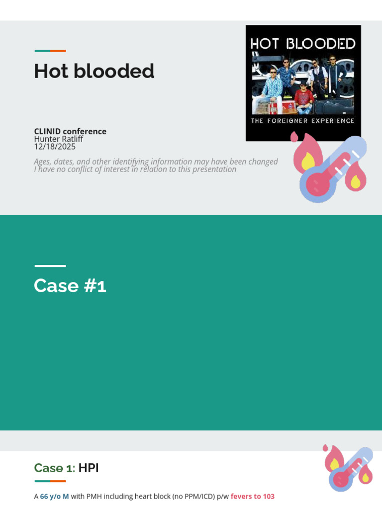 Hot Blooded: CLINID Conference | PDF | Pneumonia | Lyme Disease