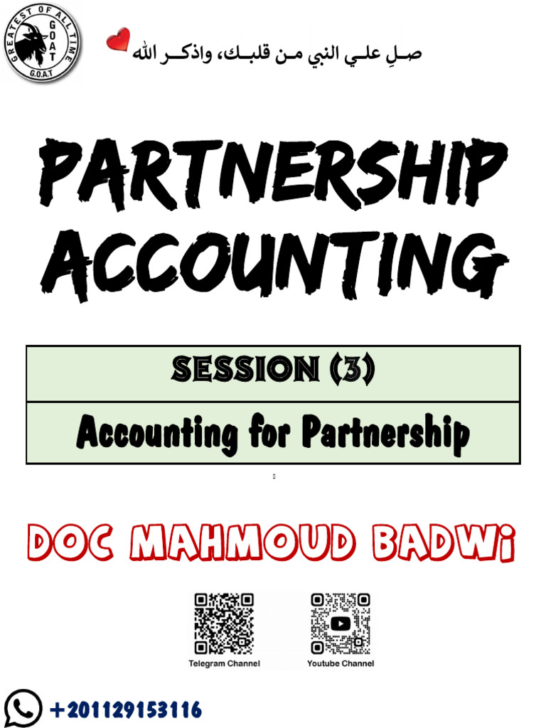 Partnership Accounting Procedures Guide | PDF | Balance Sheet | Book Value