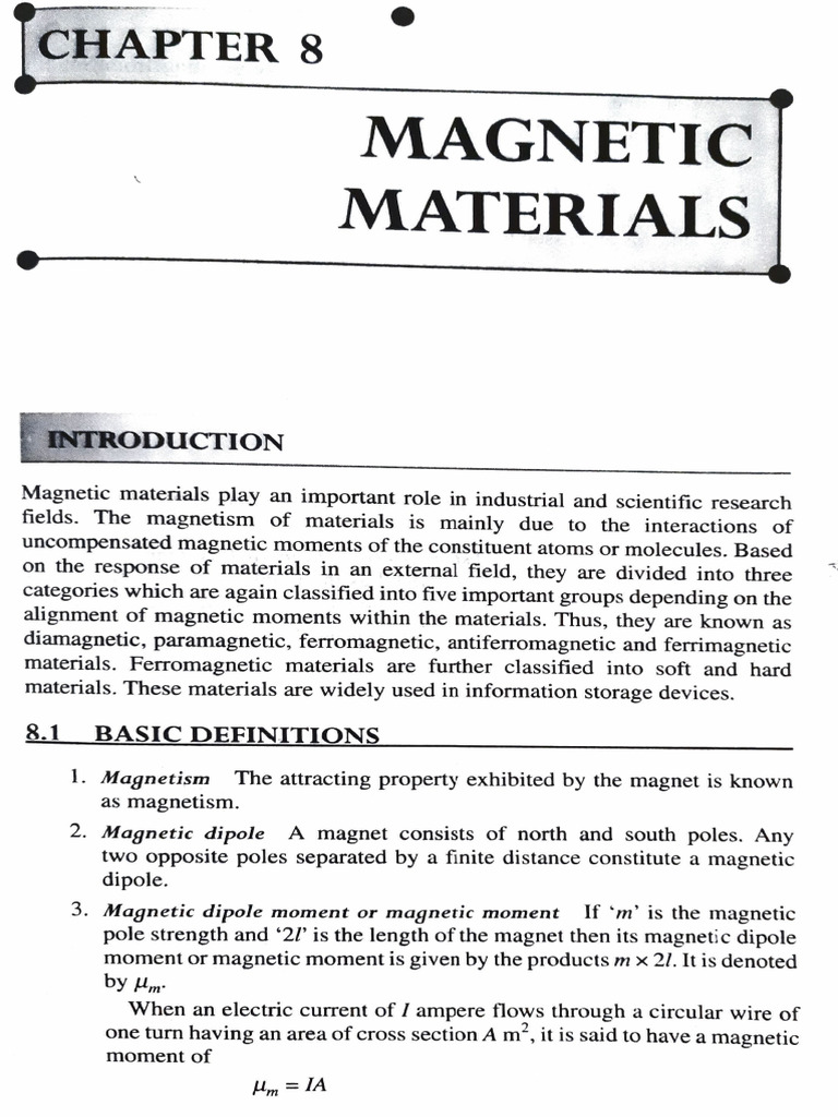 Magnetic Material III R24 (2) | PDF | Ferromagnetism | Magnetism