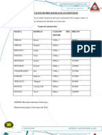 Determinación de Precios de Los Automoviles