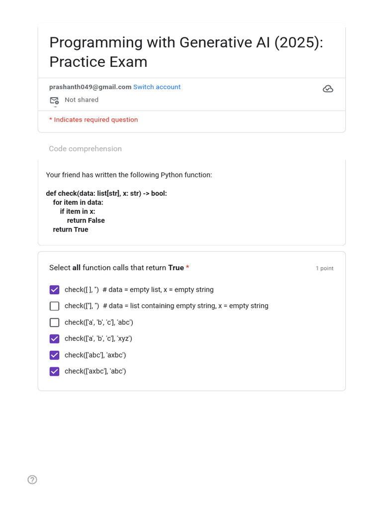 Python Function Check for Substrings | PDF