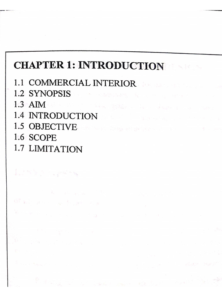 Introduction To (Interior Design Material Showroom) | PDF