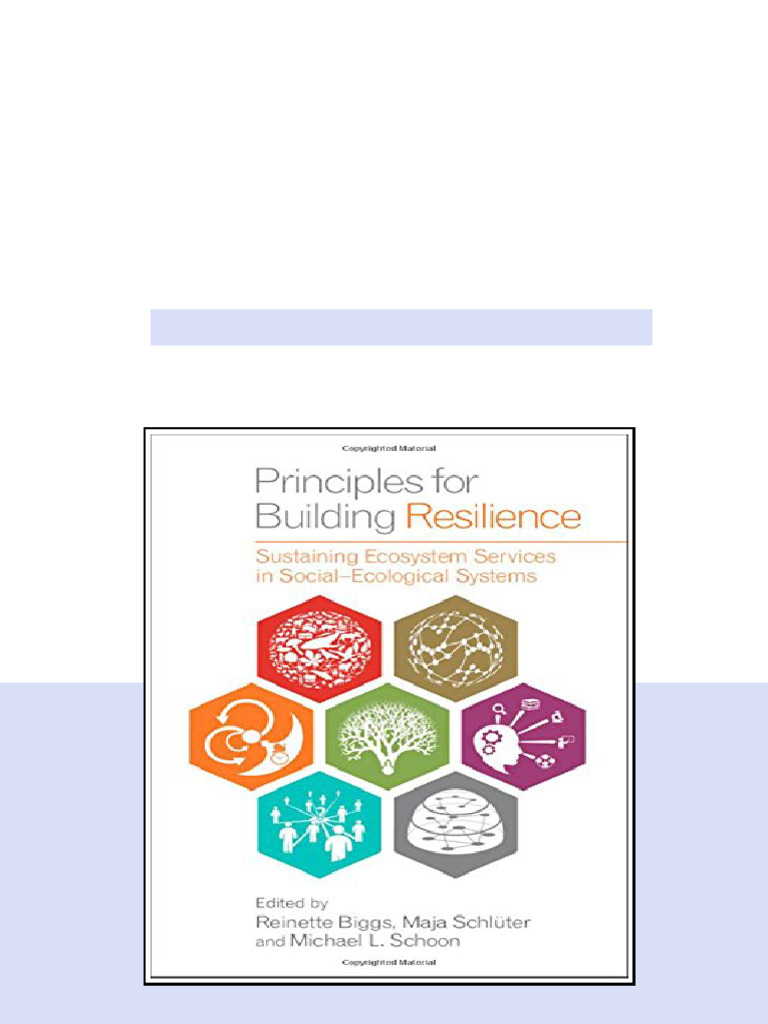 Principles For Building Resilience Sustaining Ecosystem Services In ...