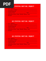 Return Material Authorization Template | PDF