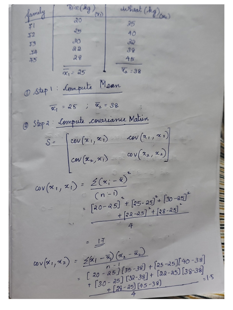 Pca Sample | PDF