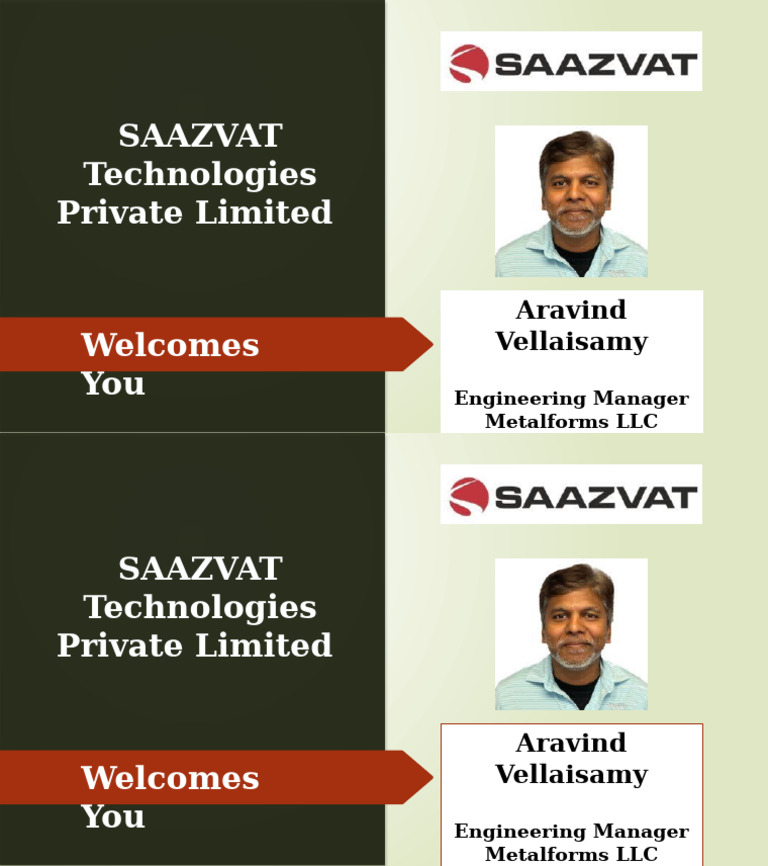 SAAZVAT Team Welcome Pic 1 | PDF