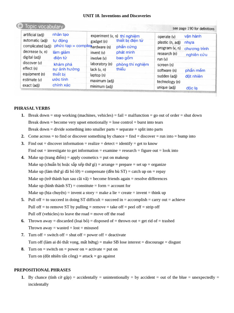 Unit 18 | PDF