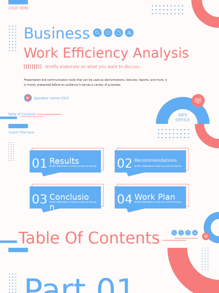 Work Efficiency Through Presentations | PDF | Lecture | Human Communication