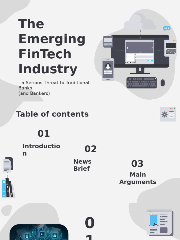 FinTech's Impact on Traditional Banking | PDF | Financial Technology ...