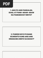 (Tagalog) Interview Guide | PDF