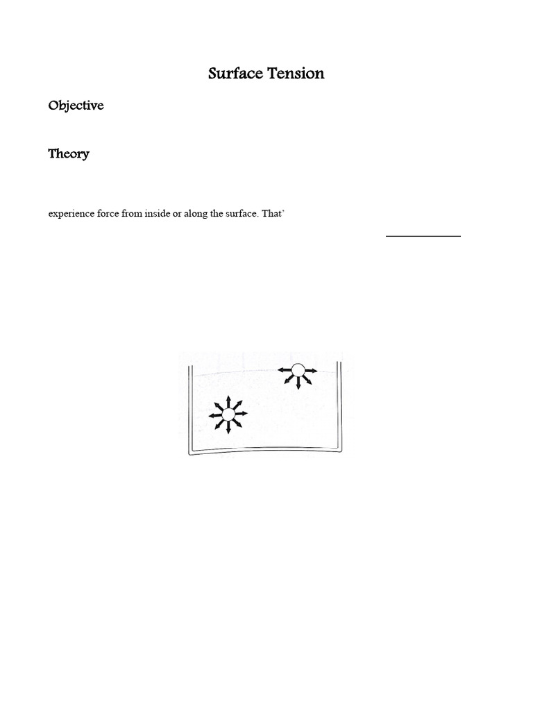 Measuring Water Surface Tension | PDF | Surface Tension | Adhesion