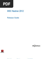 Download Msc Nastran 2012 Release Guide by MSCSoftware SN96869131 doc pdf