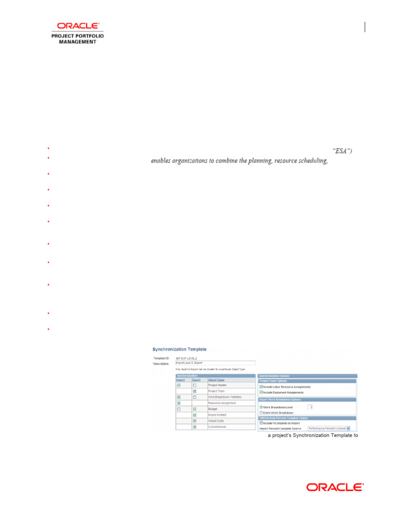 PeopleSoft to Primavera P6 Integration Guide | PDF | Project Management ...