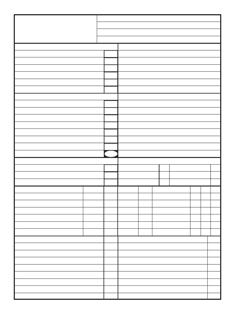 Top Secret Agent Dossier Template | PDF