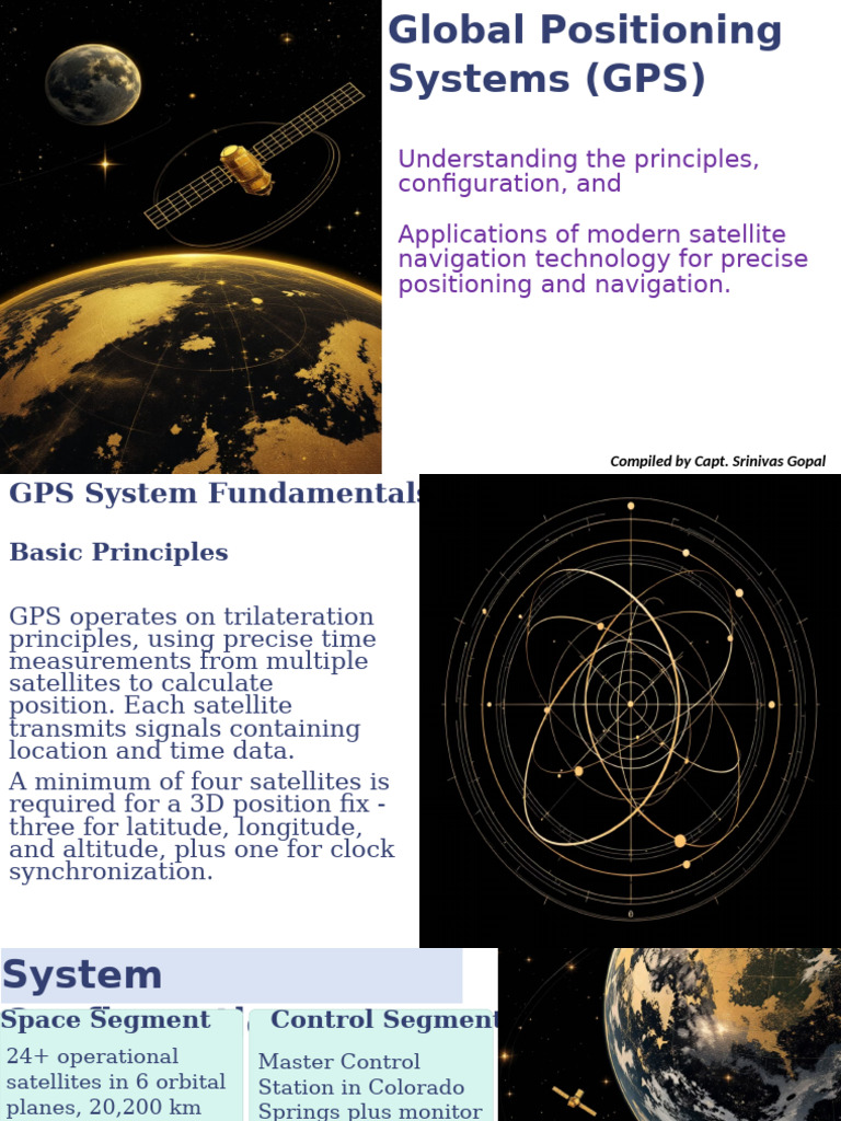 GPS Technology: Principles & Applications | PDF | Global Positioning ...