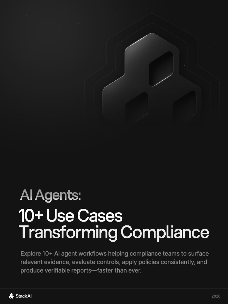 AI Agents - 10+ Use Cases Transforming Compliance | PDF