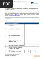 AML/CFT Compliance Declaration Form | PDF | Regulatory Compliance ...
