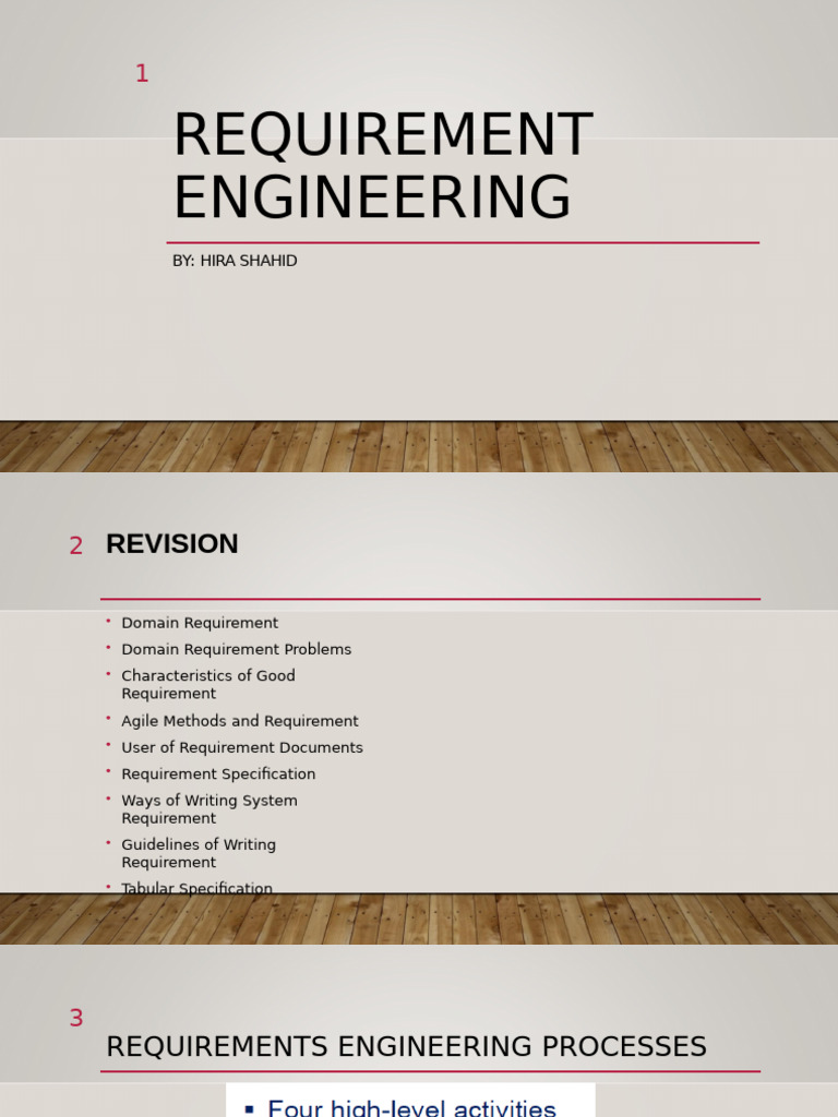 Requirements Engineering Overview Guide | PDF