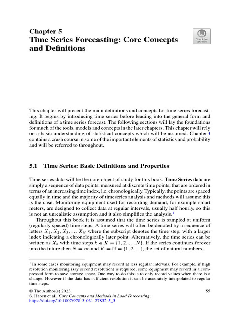 Time Series Forecasting Essentials | PDF | Forecasting | Stationary Process