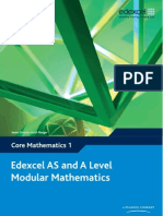 Edexcel Core Mathematics 1