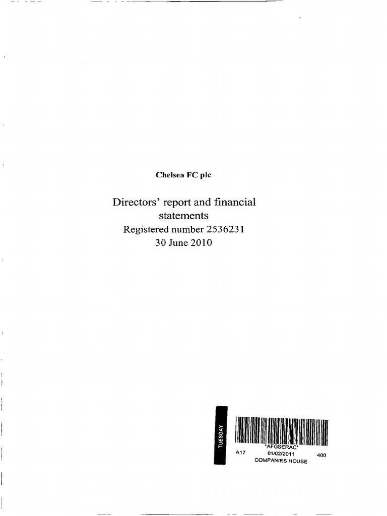 Chelsea 2010 | PDF
