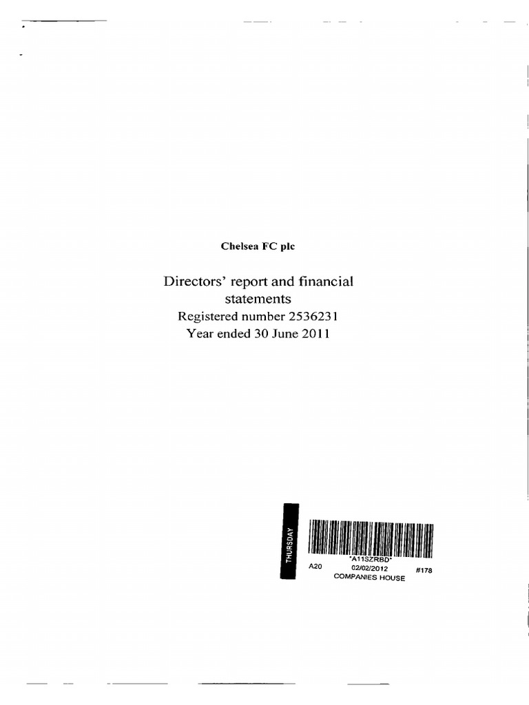 Chelsea 2011 | PDF