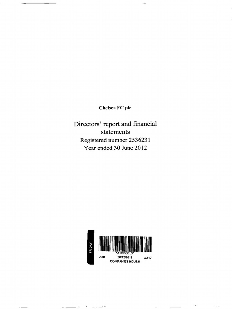 Chelsea 2012 | PDF