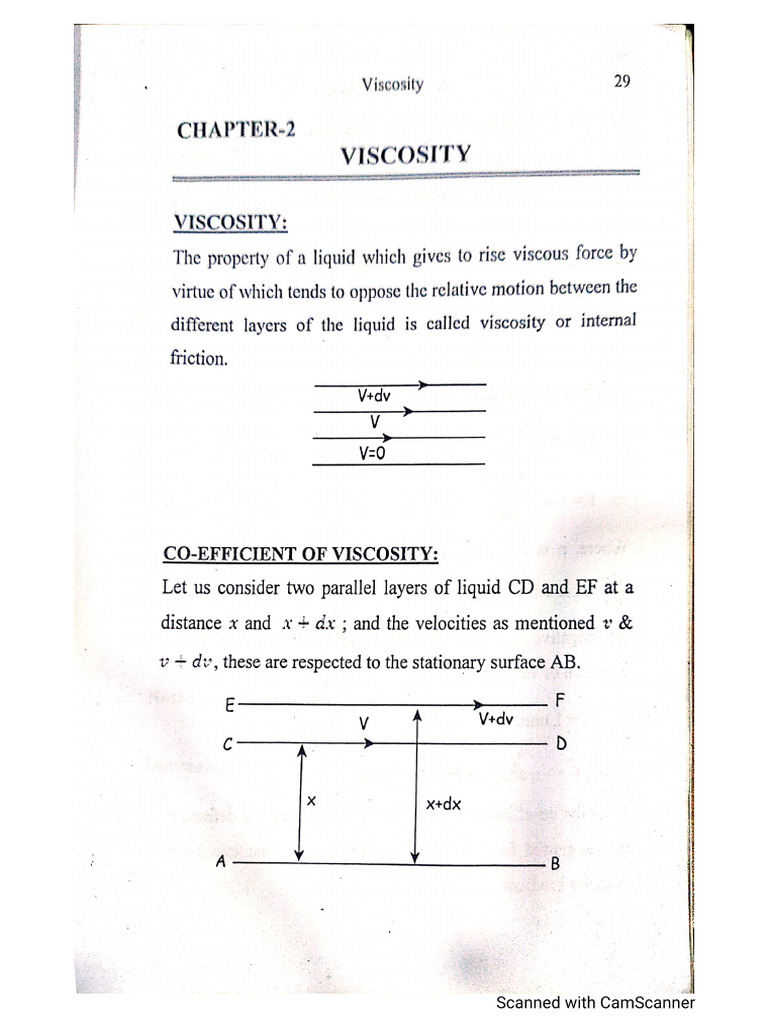 Viscosity | PDF