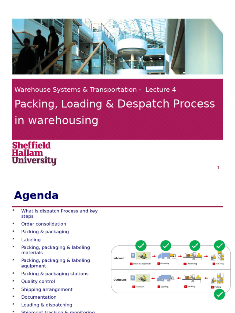 Warehouse Dispatch Process Overview | PDF | Warehouse | Cargo