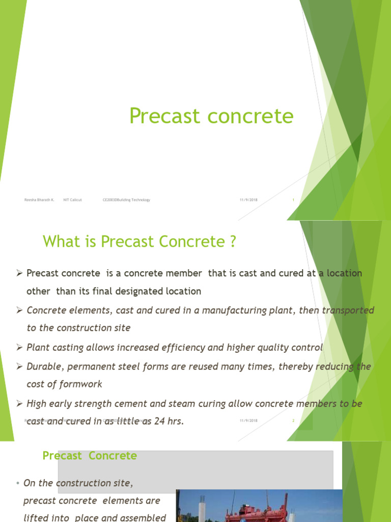 Understanding Precast Concrete Benefits | PDF | Precast Concrete | Concrete