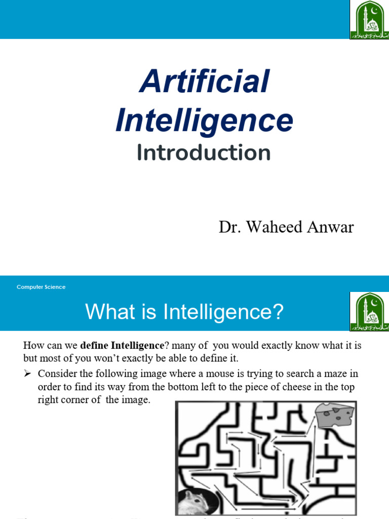 1-Artificial Intelligence 1-2 | PDF | Artificial Intelligence ...