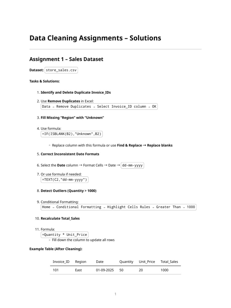 Data Cleaning Assignments | PDF | Chess Theory | Chess