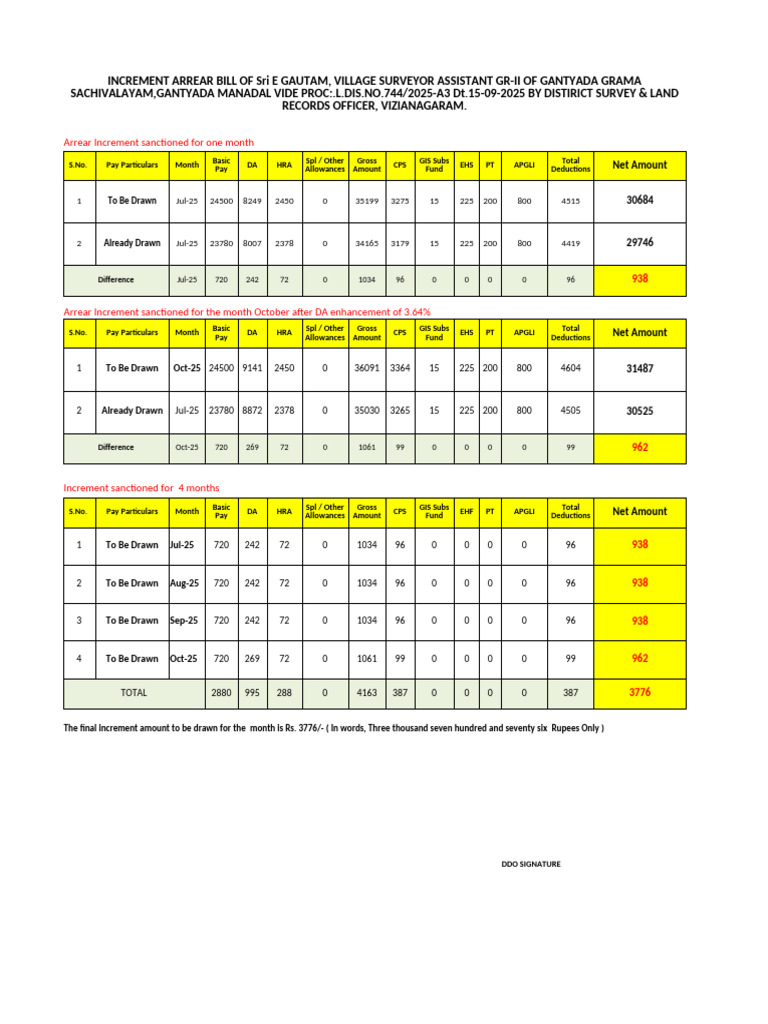 Da Increment Excel (1) (2) | PDF