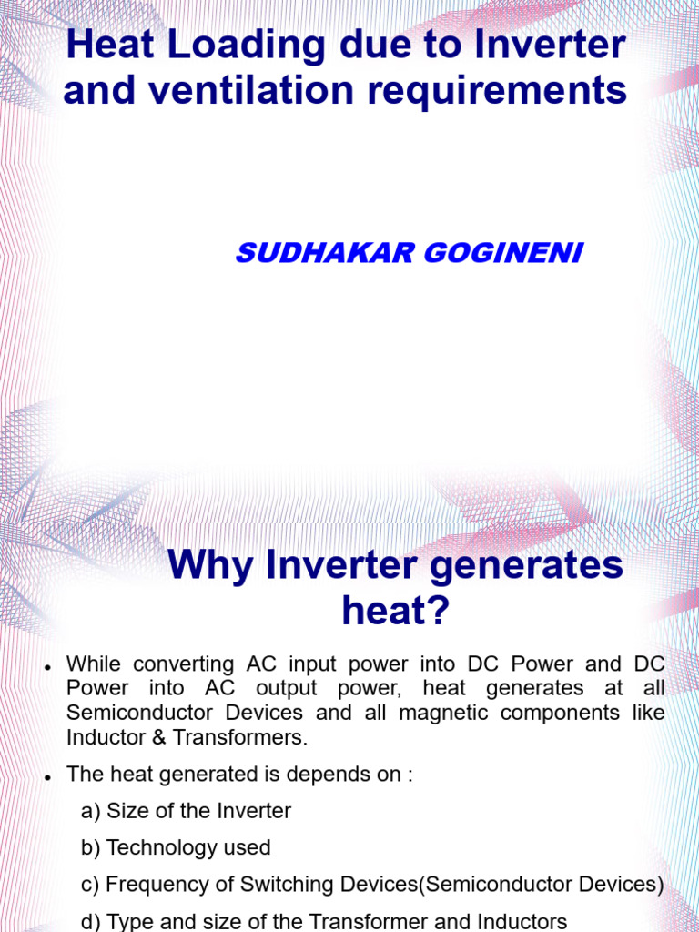 Ventilation Guidelines Inverter | PDF | Power Inverter | Air Conditioning