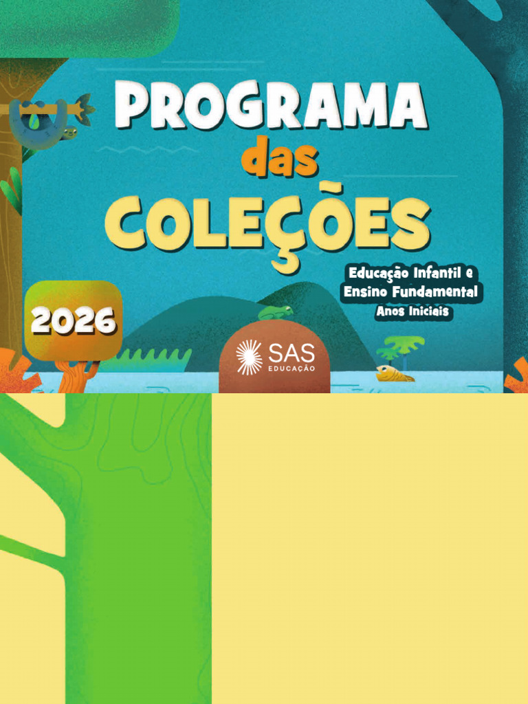 Programa SAS para Educação Infantil e Fundamental | PDF | Educação ...